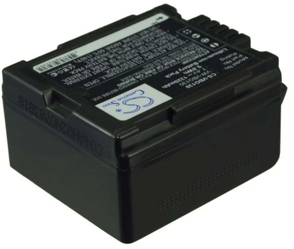 Batteri til Panasonic HDC-SD5BNDL, 7.4V, 1320 mAh v:3304635