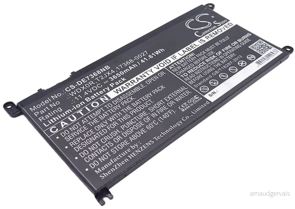 Batteri til Dell Latitude 3190, 11.4V, 3650 mAh v:3144237