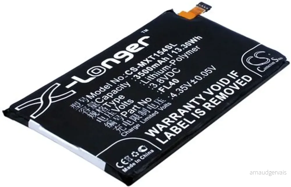 Batteri til Motorola XT1563, 3.8V, 3500 mAh v:7188355