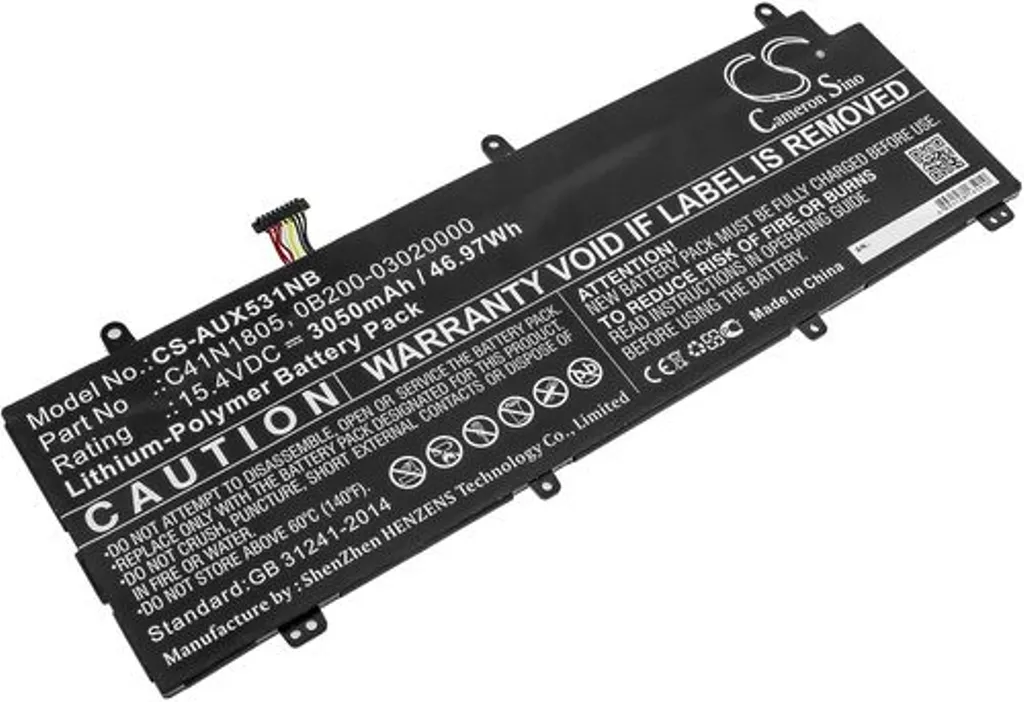 Batteri til Asus Zephyrus S GX531GS, 15.4V, 3050 mAh v:9887882