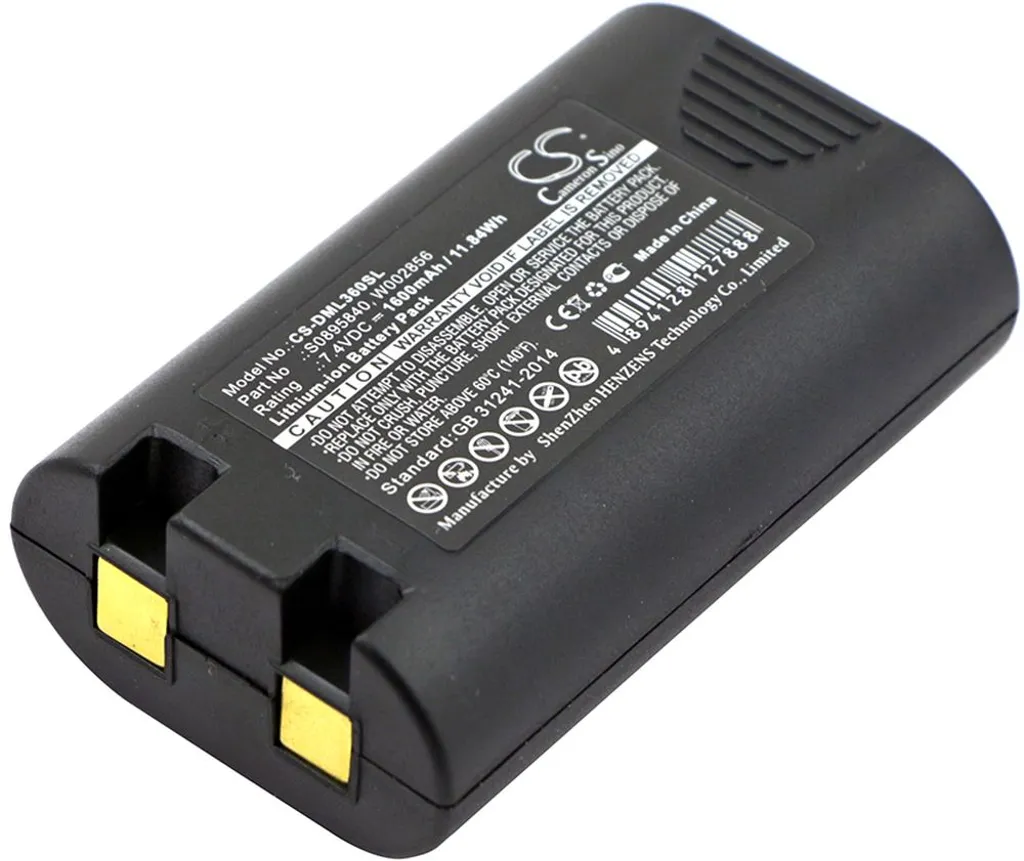 Batteri til S0895840 for 3M, 7,4V, 1600mAh v:2690372