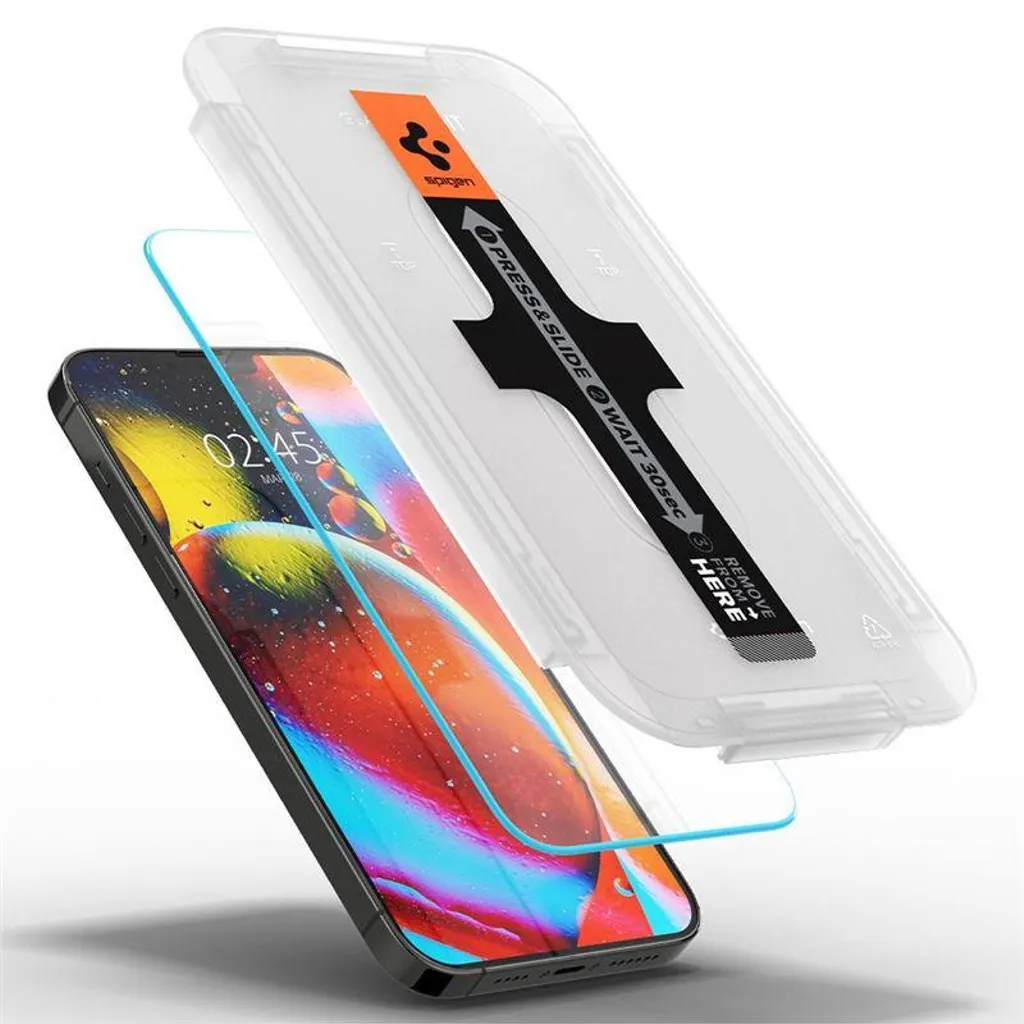 Spigen Glas.tR EZ Fit Skjermbeskytter 2-pakingtil iPhone 13/13 Pro/14/16e/17e v:8023373 Spigen Glas.tR EZ Fit Skjermbeskytter 2-pakingtil iPhone 13/13 Pro/14/16e/17e v:8023373