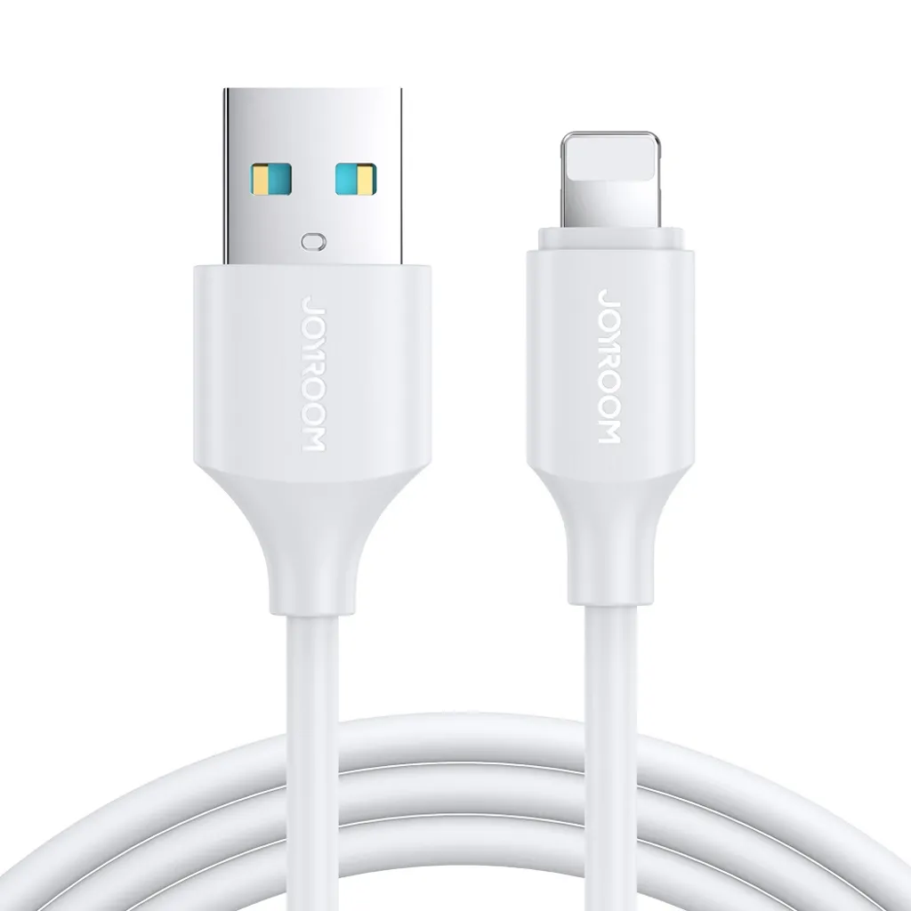 Joyroom USB-A til Lightning-kabel 2.4A, 2m – Hvit v:3463912