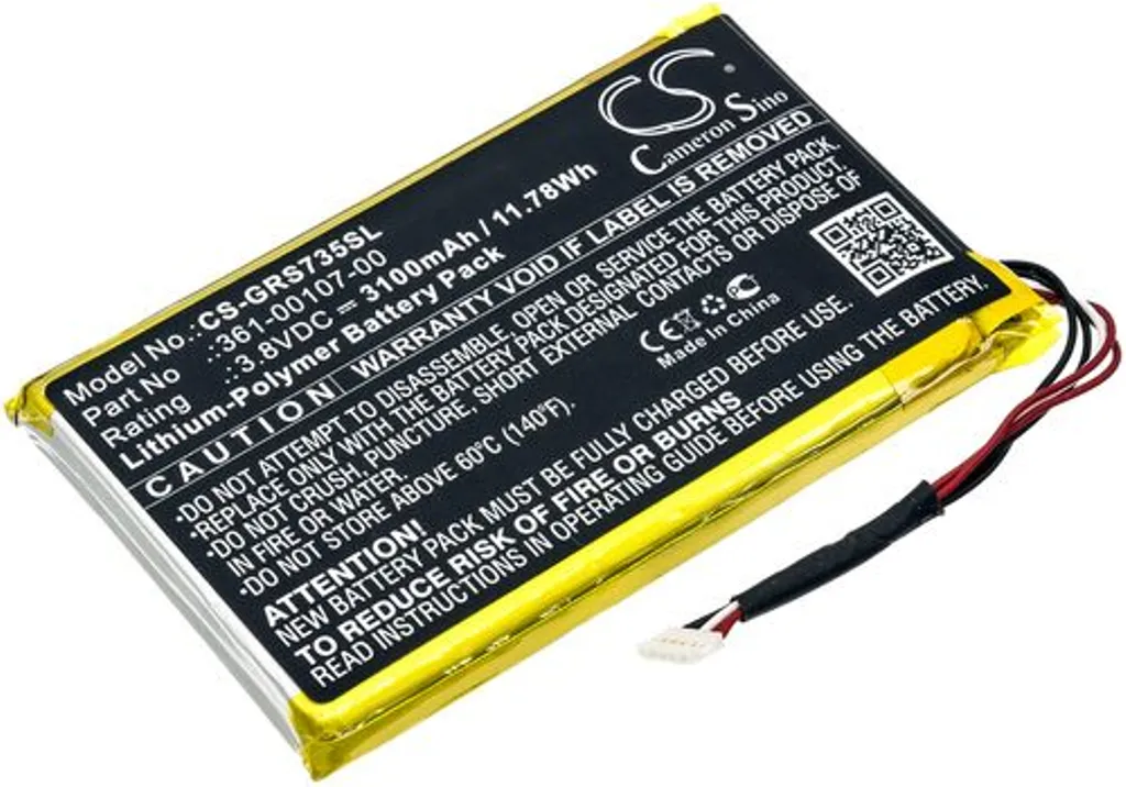 Batteri til Garmin Explorer+, 3.8V, 3100 mAh v:2290836