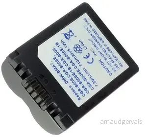 Batteri til CGA-S006E/1B for Panasonic, 7.2V (7.4V), 710 mAh v:7348490 Batteri til CGA-S006E/1B for Panasonic, 7.2V (7.4V), 710 mAh v:7348490