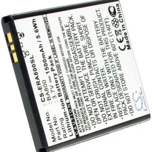 Batteri til Sony Ericsson Xperia Arc S, 3.6V (3.7V), 1500 mAh v:2988952 Batteri til Sony Ericsson Xperia Arc S, 3.6V (3.7V), 1500 mAh v:2988952
