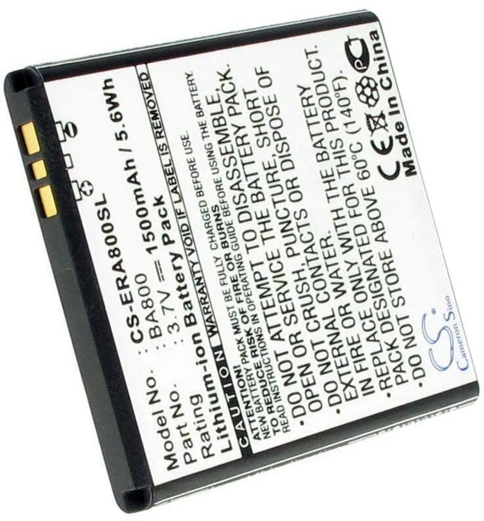 Batteri til Sony Ericsson Xperia Arc S, 3.6V (3.7V), 1500 mAh v:2988952