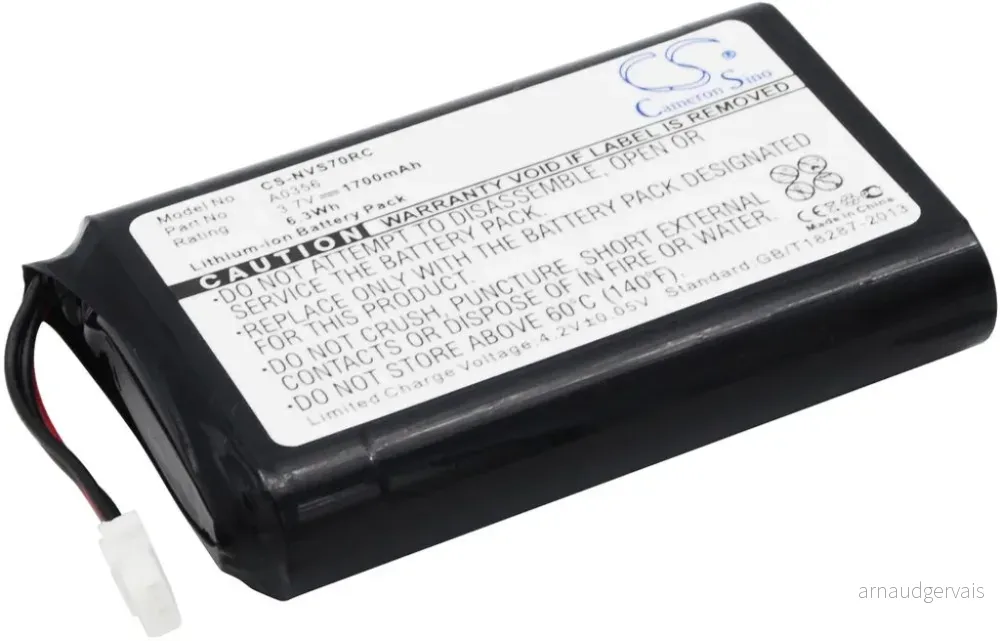 Batteri til A0356 for Nevo, 3.7V, 1700 mAh v:3869263