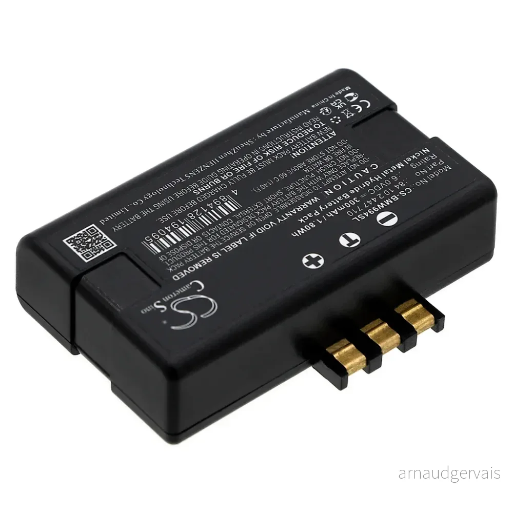 Batteri til G02 X4 M40i, 6V, 300mAh v:3665237