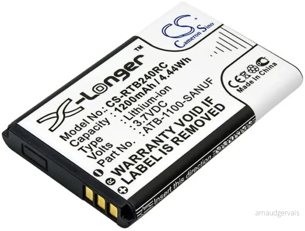 Batteri til Letv S50, 3.7V, 1200 mAh v:9647192