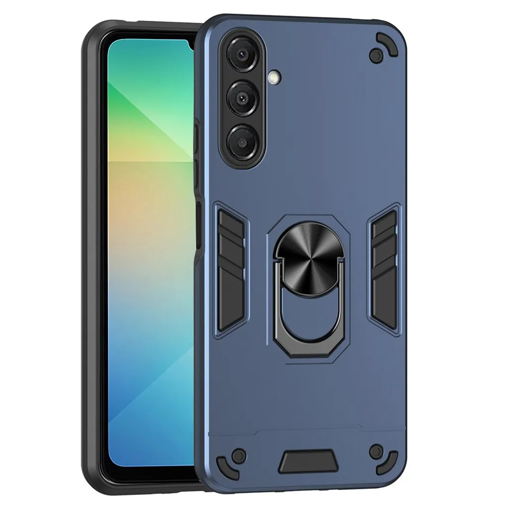 Samsung Galaxy A17 5G Deksel med Ringholder – Blå v:1079110