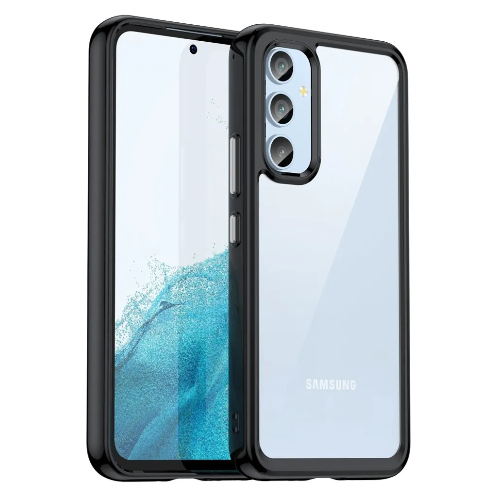 Samsung Galaxy A54 5G deksel med ei ramme – Svart v:7635111