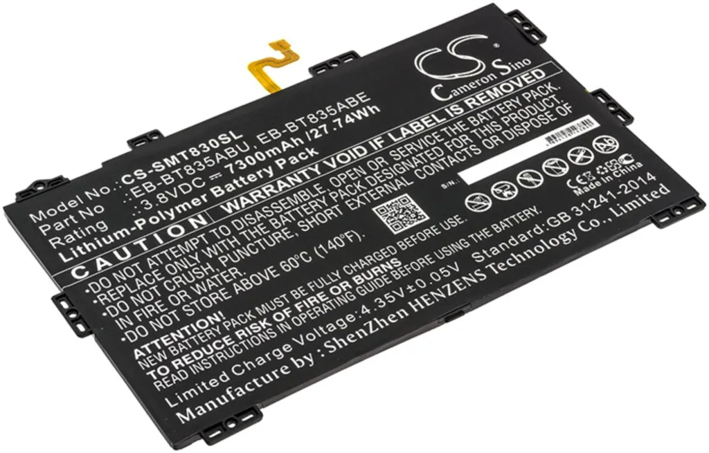 Batteri til Samsung Galaxy Tab S4 10.5 2018 etc v:1109475