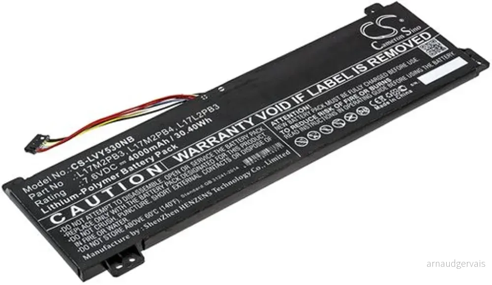 Batteri til Lenovo V330-15IKB(81AX00FGGE), 7.6V, 4000 mAh v:9750845