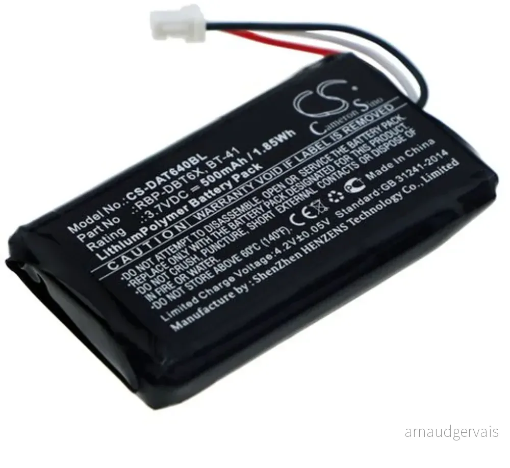 Batteri til Datalogic RIDA DBT6400 etc v:2973981