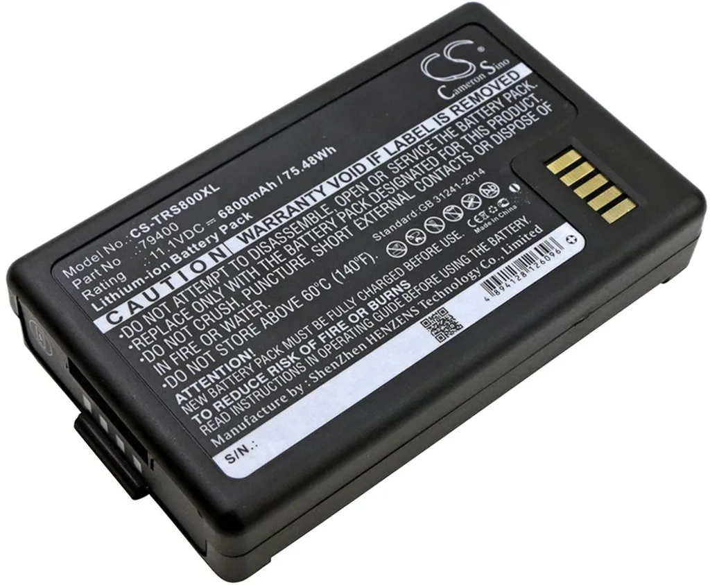 Batteri til Trimble VX, 11.1V, 6800 mAh v:2340598