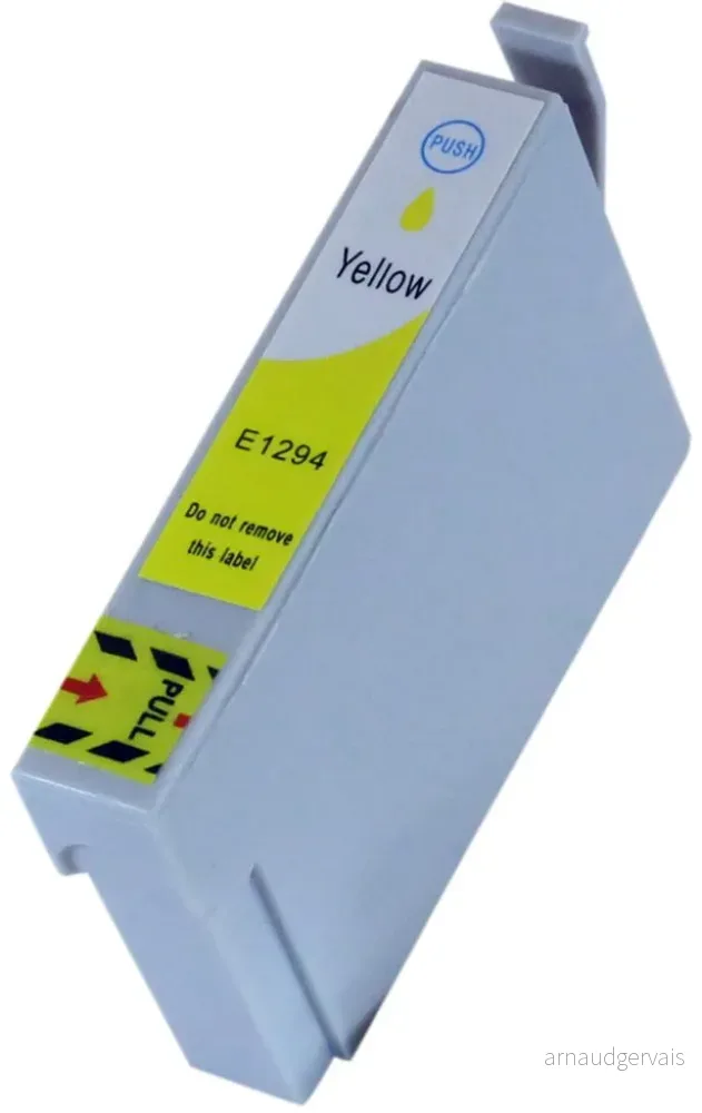 Kompatibel med Epson WorkForce WF-3500 Series blekkpatron, 14ml, gul v:8281854