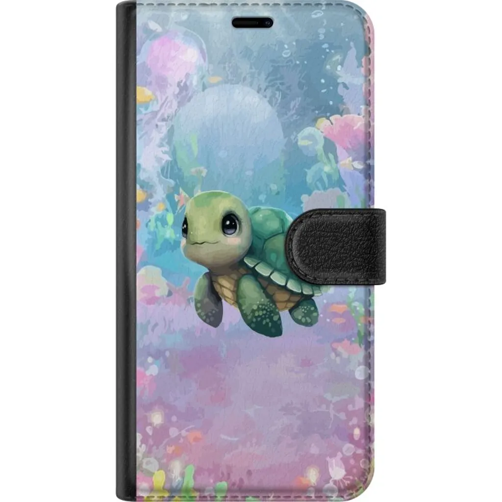 Samsung Galaxy A55 Sort Lommebokdeksel Simmande Sköldpadda v:2179693 Samsung Galaxy A55 Sort Lommebokdeksel Simmande Sköldpadda v:2179693