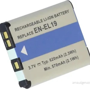 Batteri til Nikon Coolpix S3200, 3.6V (3.7V), 700 mAh v:1789622