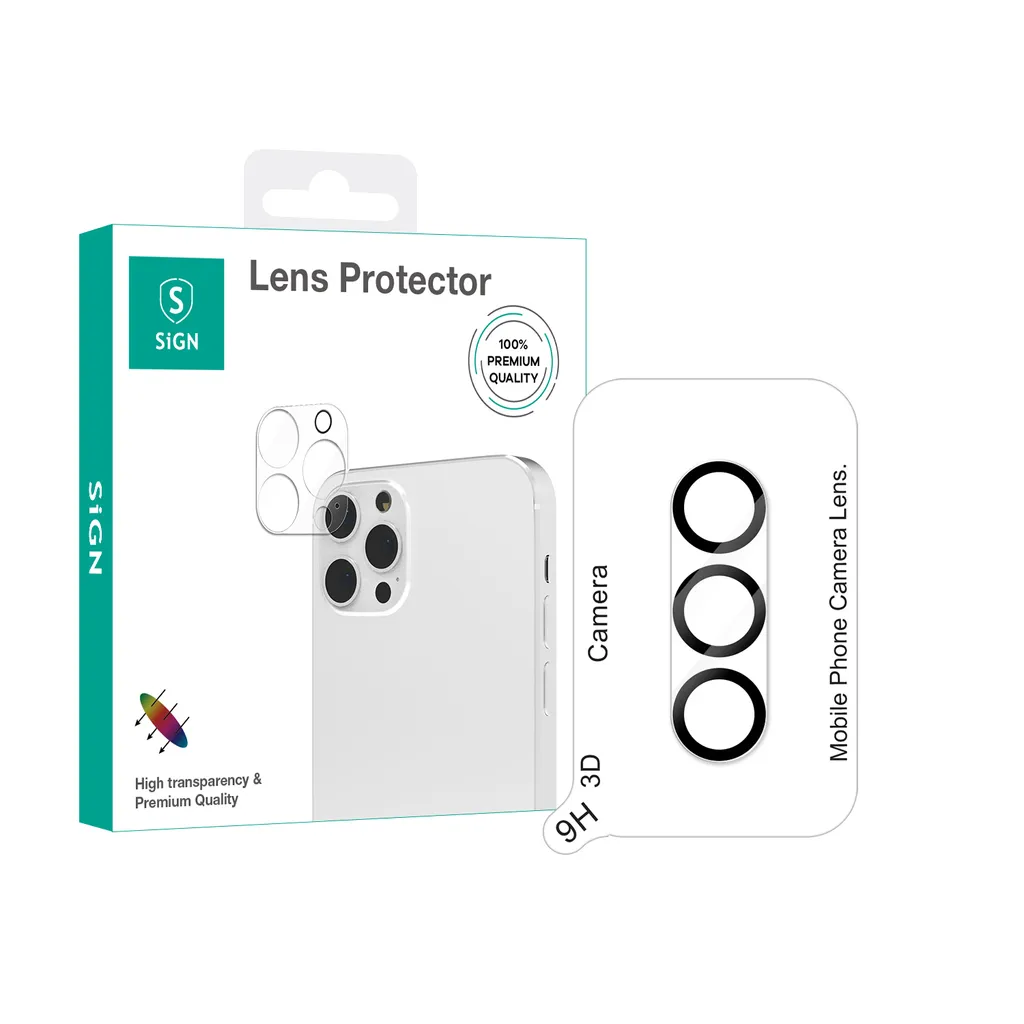 SiGN linsedeksel i herdet glass for Samsung Galaxy S24 v:6810839