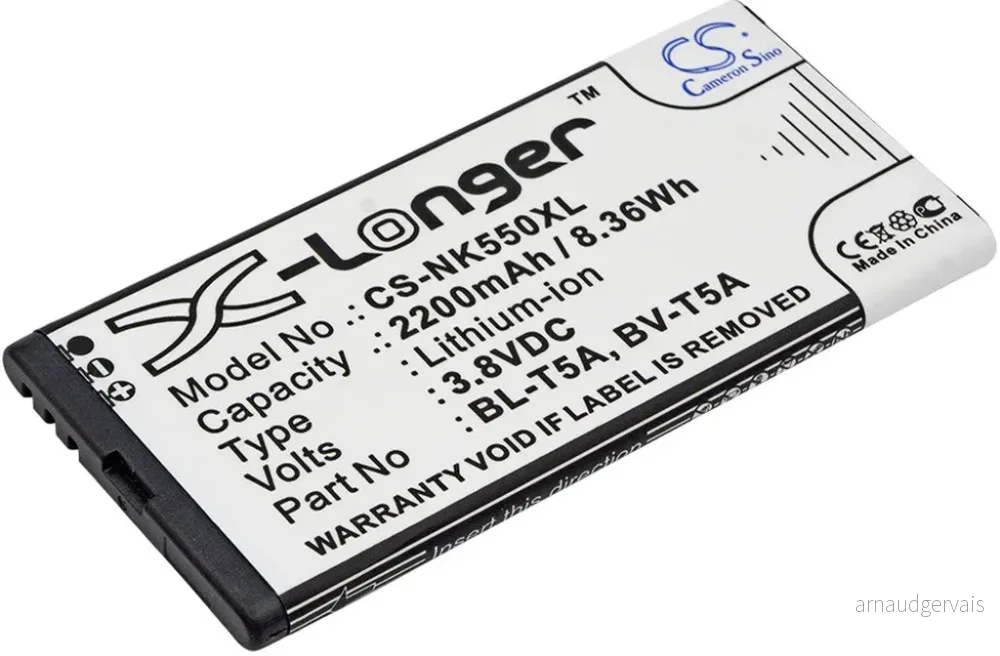 Batteri til BV-T5A for Microsoft, 3.8V, 2200 mAh v:6471056