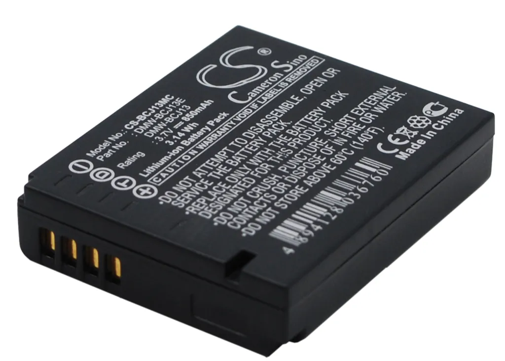 Batteri til BP-DC9 for Panasonic, 3.6V (3.7V), 850 mAh v:9737360