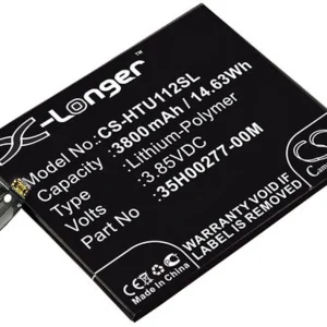 Batteri til 35H00271-01M for HTC, 3.85V, 3800 mAh v:9041585