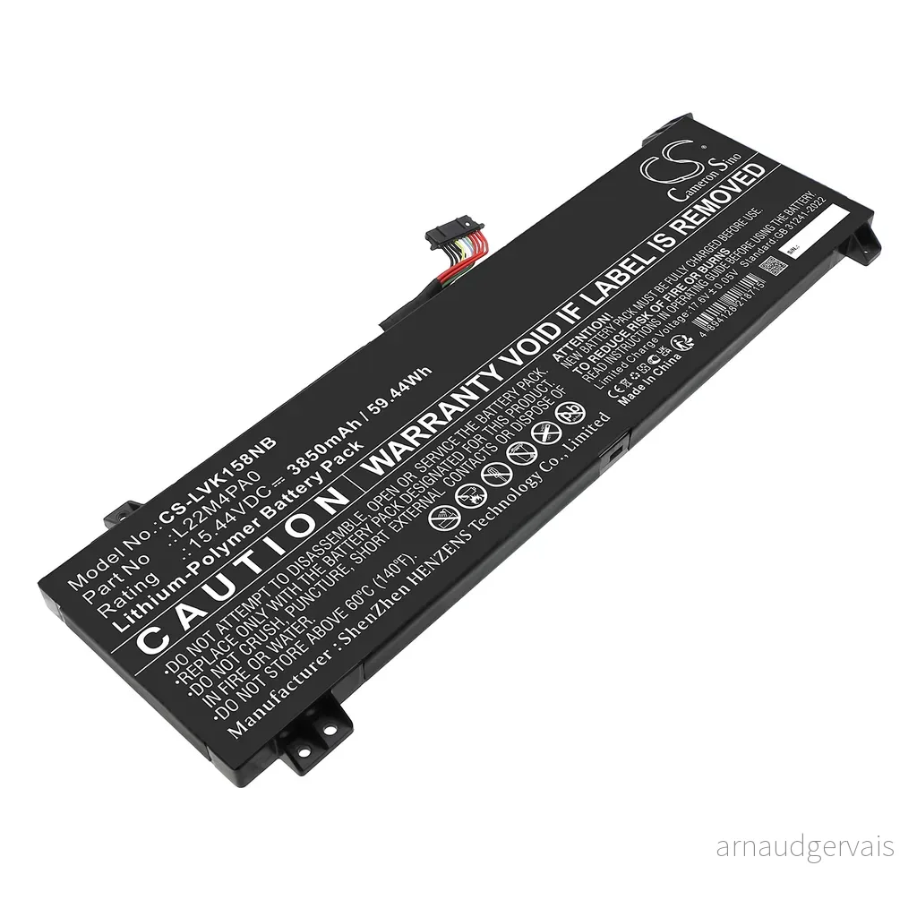 Batteri til LOQ 15APH8 82XT004WRK, 15.44V, 3850mAh v:2123729
