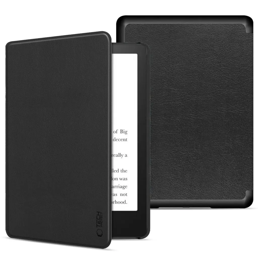 Tech-Protect SmartCase Etui til Kindle Paperwhite VI/6/Signature Edition – Svart v:1790880
