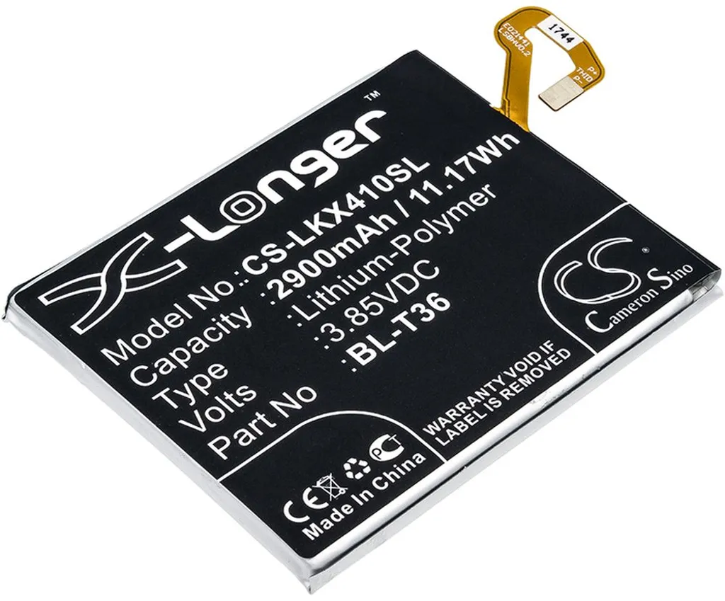 Batteri til EAC63638201 for LG, 3.85V, 2900 mAh v:5791300