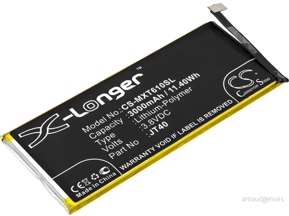 Batteri til Motorola XT1926-5, 3.8V, 3000 mAh v:1492448