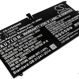 Batteri til 5B10J66116 for Lenovo, 7,4V, 6900mAh v:8986119