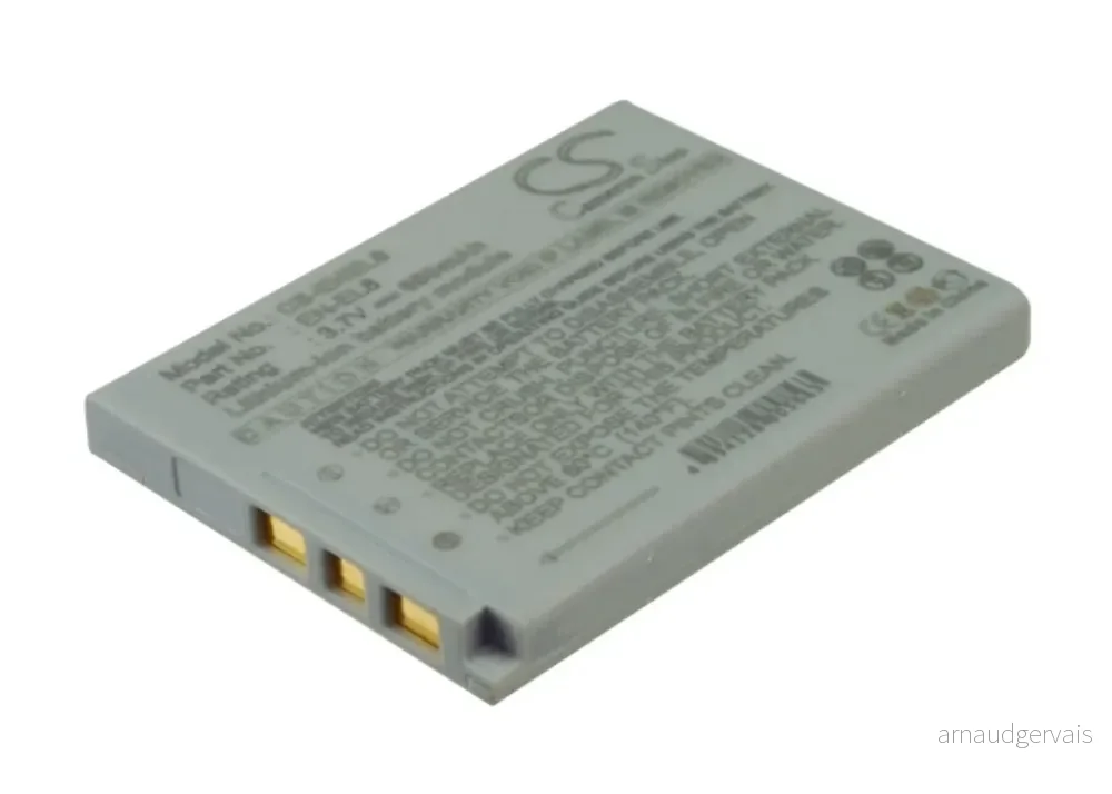 Batteri til Nikon Coolpix P1, 3,6 (3,7)V, 650mAh v:4457507