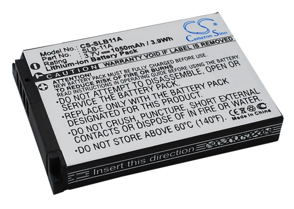 Batteri til Samsung ST1000, 3,6 (3,7)V, 1050mAh v:9289633