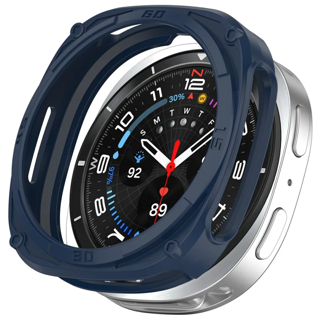 Samsung Galaxy Watch9 40mm Støtsikkert deksel – Mørkblå v:9861812