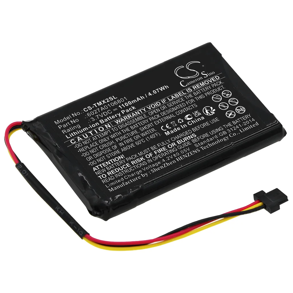 Batteri til Tomtom 4ET0.002.02, 3.7V, 1100 mAh v:4514197 Batteri til Tomtom 4ET0.002.02, 3.7V, 1100 mAh v:4514197