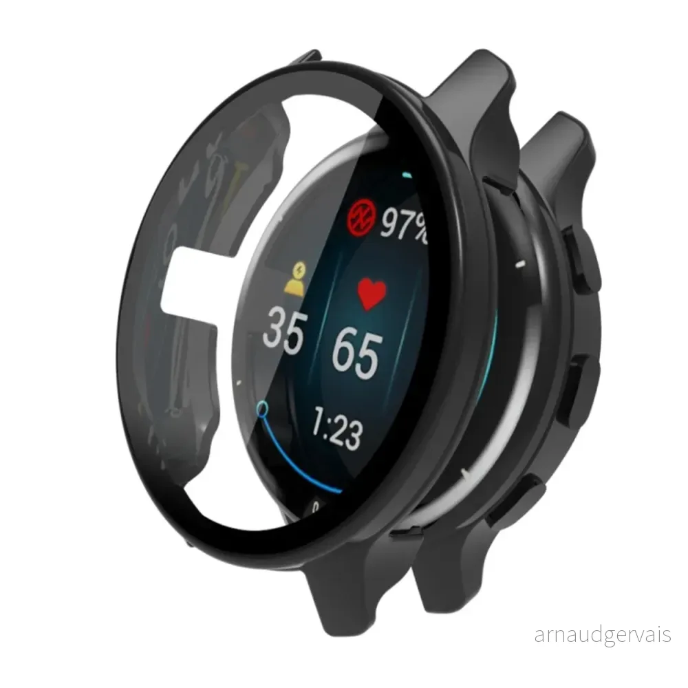 Garmin Venu 2 deksel med skjermbeskytter – Svart v:5878960