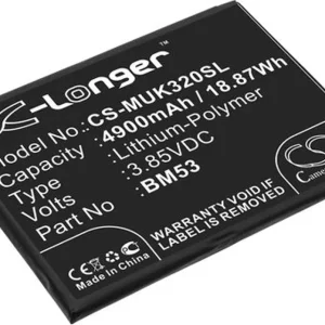Batteri til Redmi K30s, 3.85V, 4900 mAh v:6562563 Batteri til Redmi K30s, 3.85V, 4900 mAh v:6562563