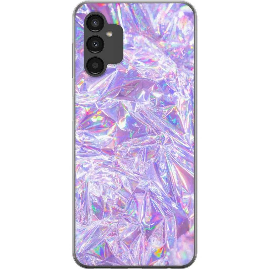 Samsung Galaxy A04s Gjennomsiktig Telefondeksel Glitter v:8166708