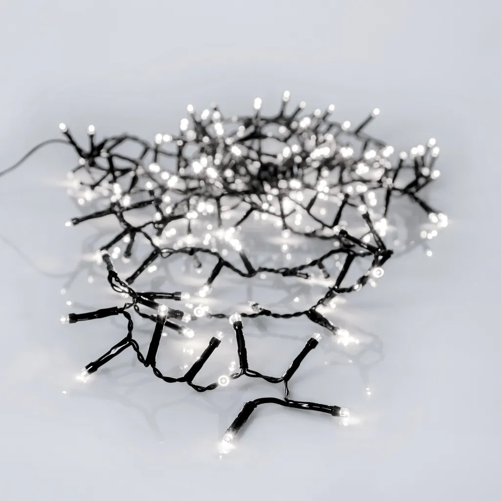 Lyslenke Crispy Ice White – 180 LED, 3,5 meter / Utendørs v:4891826