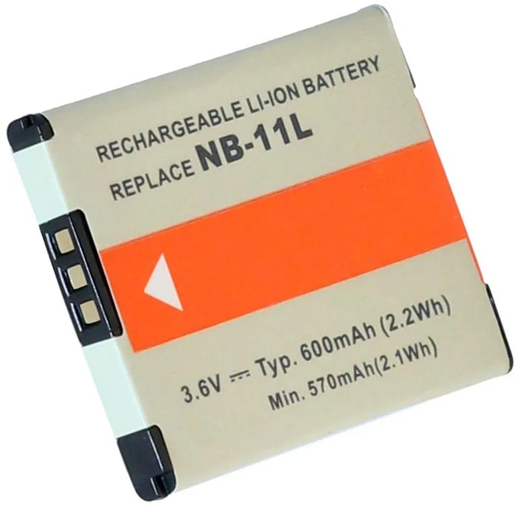 Batteri til Canon IXY 420F, 3.6V (3.7V), 600 mAh v:9654792