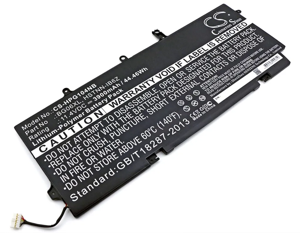 Batteri til Hp EliteBook 1040 G3-Z2C41US, 11.4V, 3900 mAh v:9529677