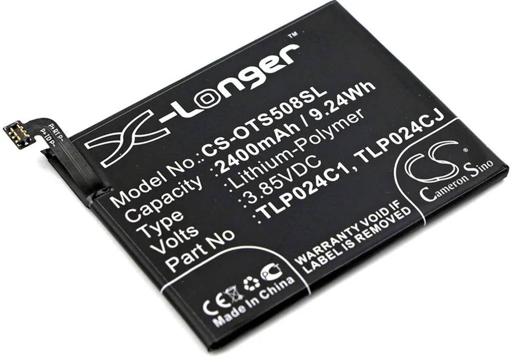 Batteri til Alcatel 5046G, 3.85V, 2400 mAh v:3758378