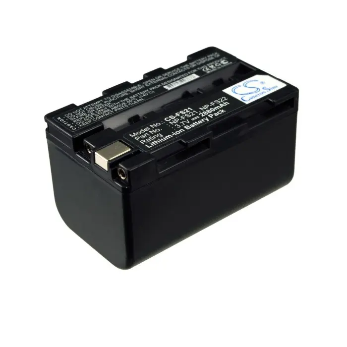 Batteri til NP-F21 for Sony, 3.6V (3.7V), 2800 mAh v:2129685
