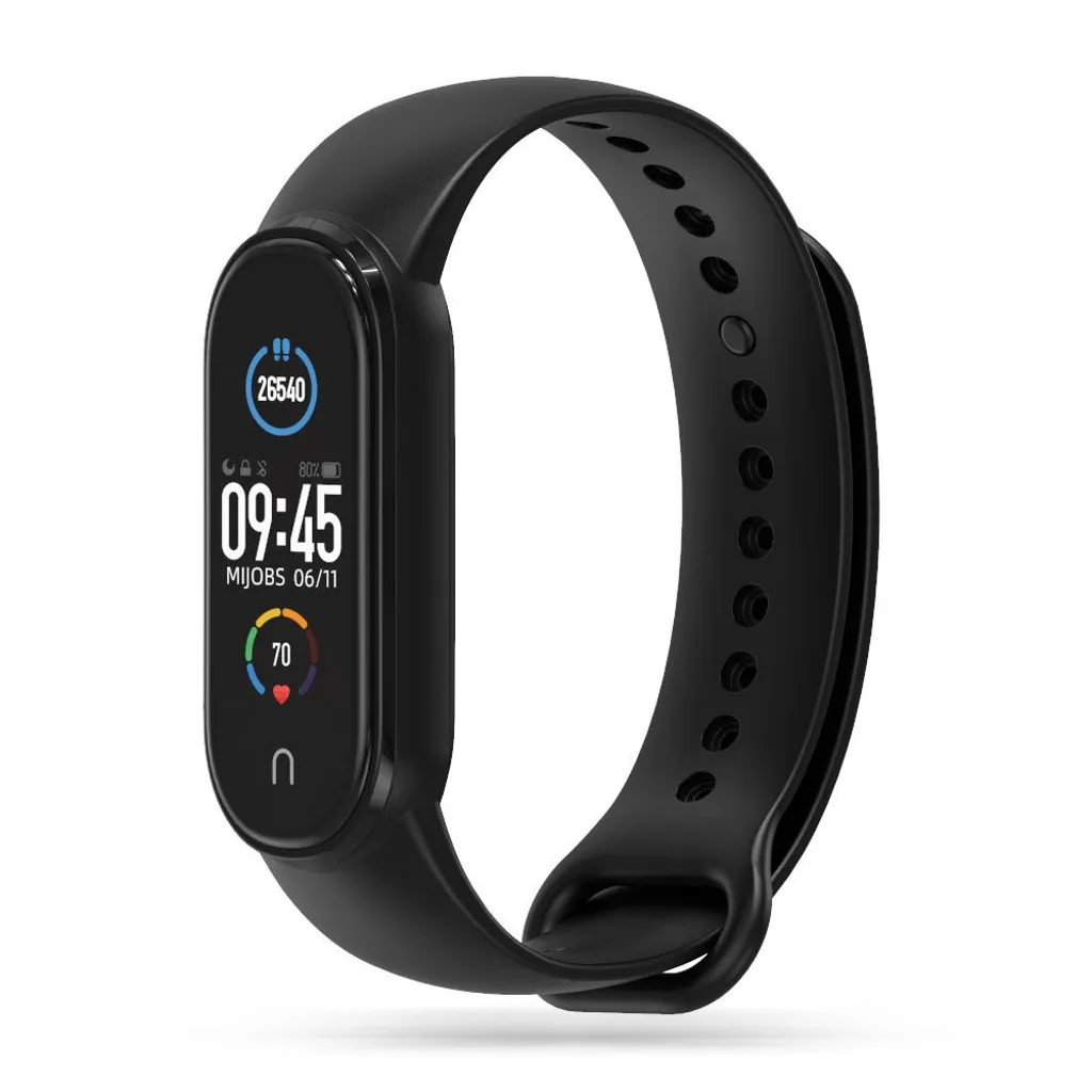 Tech-Protect IconBand Klokkereim til Xiaomi Mi Smart Band 5/6/7/NFC – Svart v:3415958