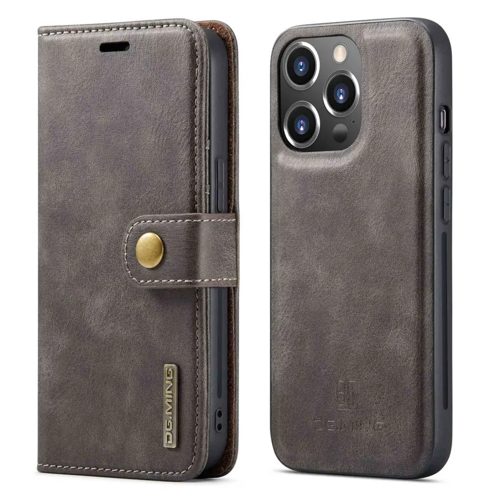 DG.MING Etui til iPhone 14 Pro Max – Grå v:3311846