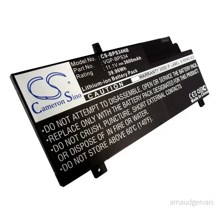 Batteri til Sony SVF15A1C5E, 11.1V, 3600 mAh v:7347621