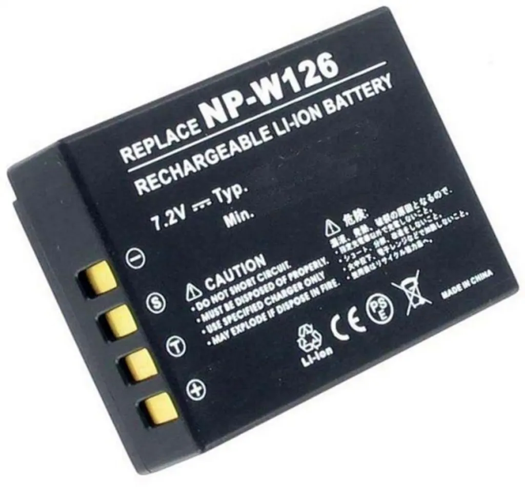 Batteri til Fujifilm X-100v, 7,4 (7,2)V, 850mAh v:2594021