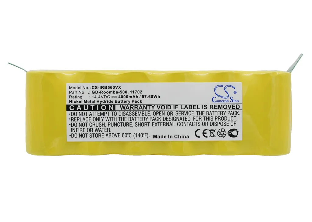Batteri til Roomba 510, 14.4V, 4000mAh v:9557989