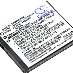 Batteri til 1588-8452 for Panasonic, 3.7V, 600 mAh v:3521043